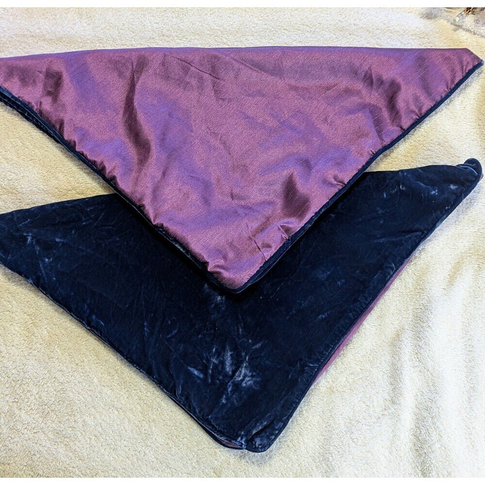 Poetic Wanderlust Tracy Porter 20″ Reversible Crushed Velvet Pillow Covers (2)